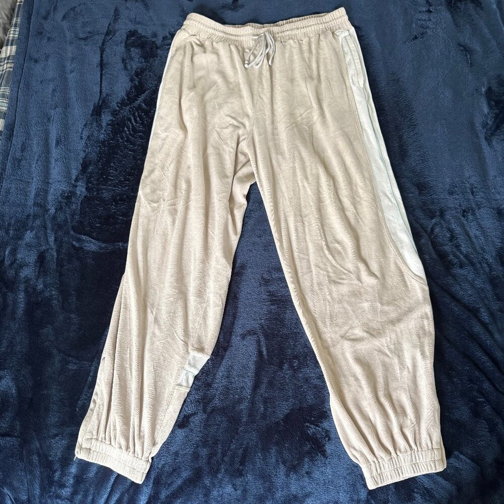 Sean John Vintage Velour Beige Sweatpants
